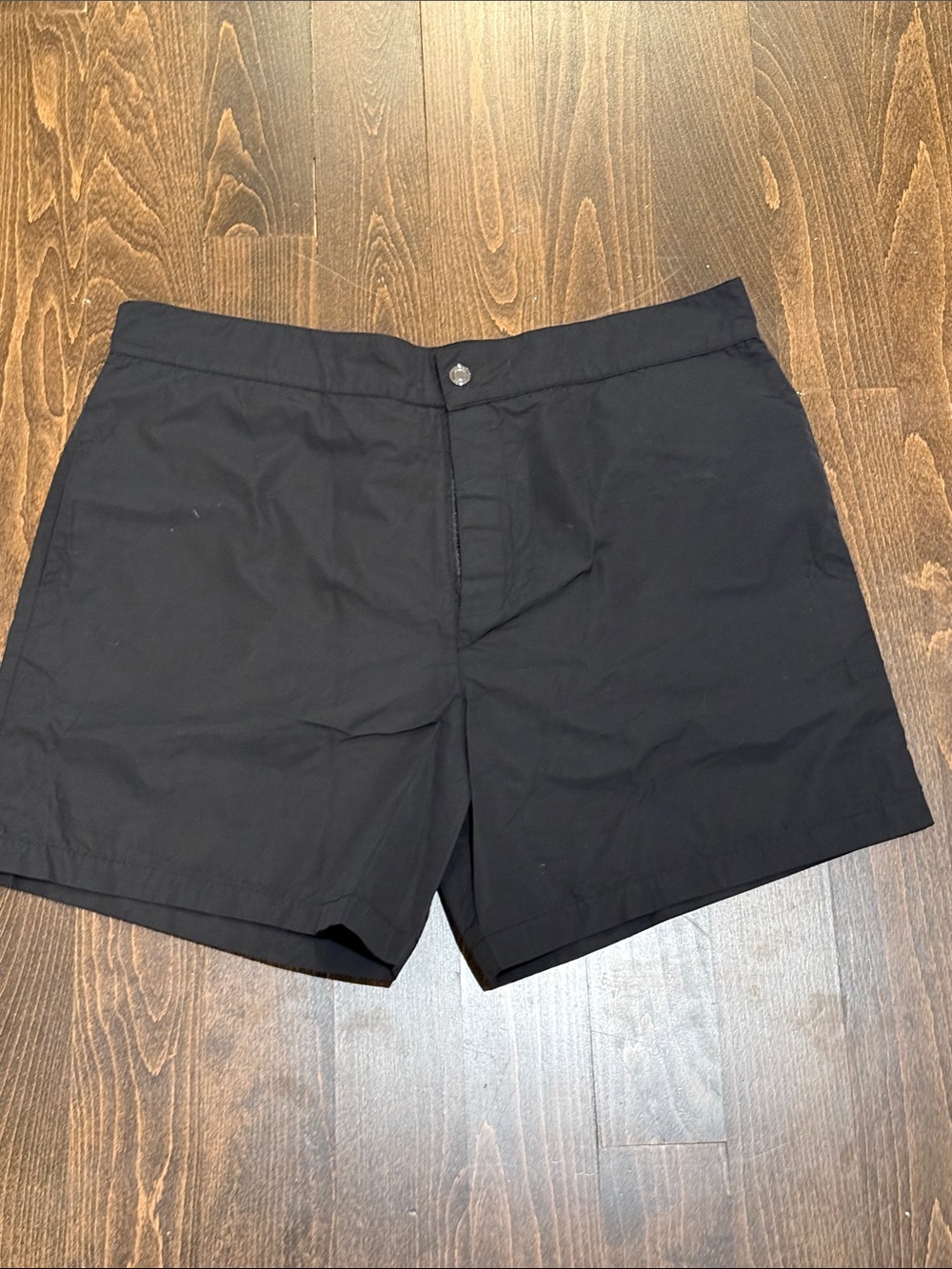 Gucci Men's Black Flat Front Shorts